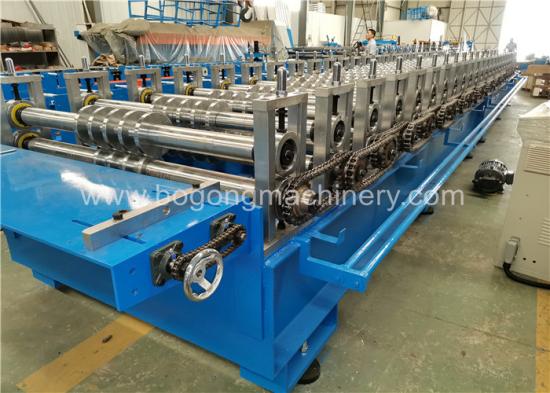 Metal Guard Fence Roll Forming Machine 828mm Covered Width