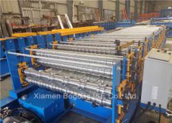Automatic Double Deck Wall Roofing Ceiling Roll Forming Machine
